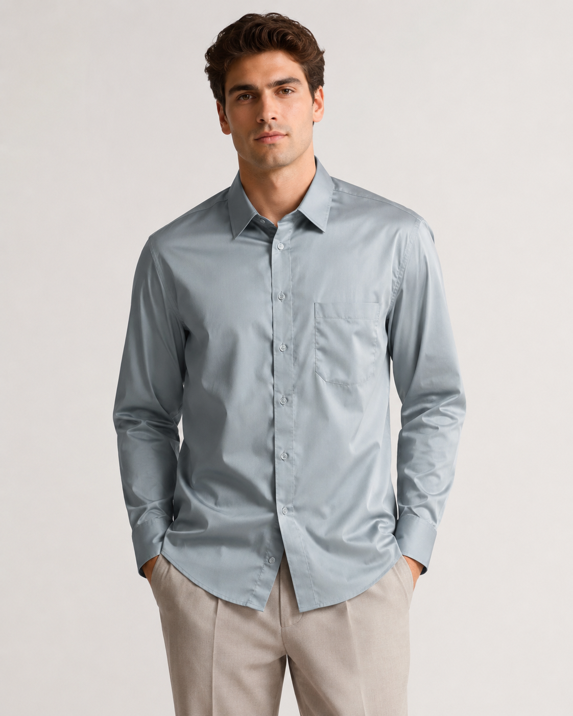 Light Blue mens shirt
